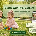 Blessed With Twins Captions For Instagram
