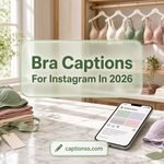 Bra Captions For Instagram