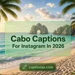Cabo Captions For Instagram