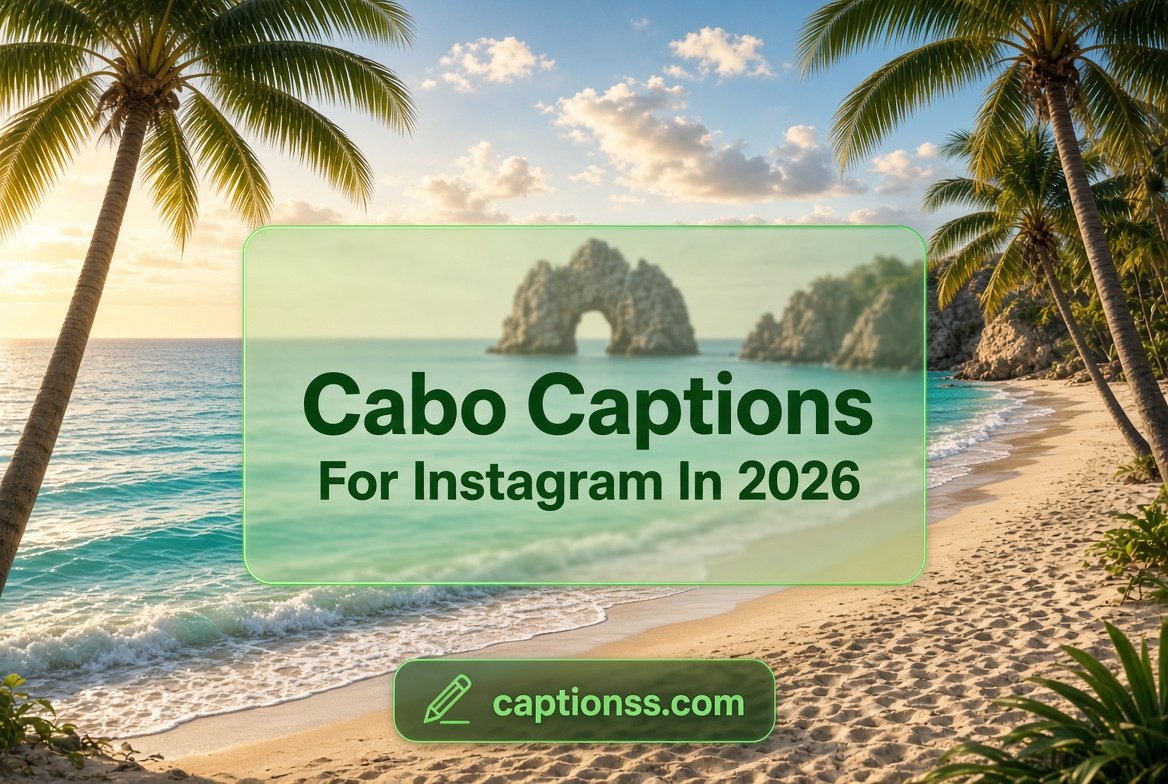 Cabo Captions For Instagram