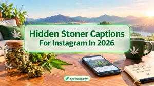 Hidden Stoner Captions For Instagram