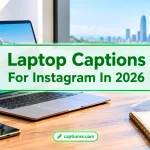 Laptop Captions For Instagram