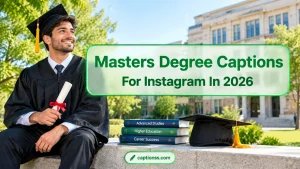 Masters Degree Captions For Instagram