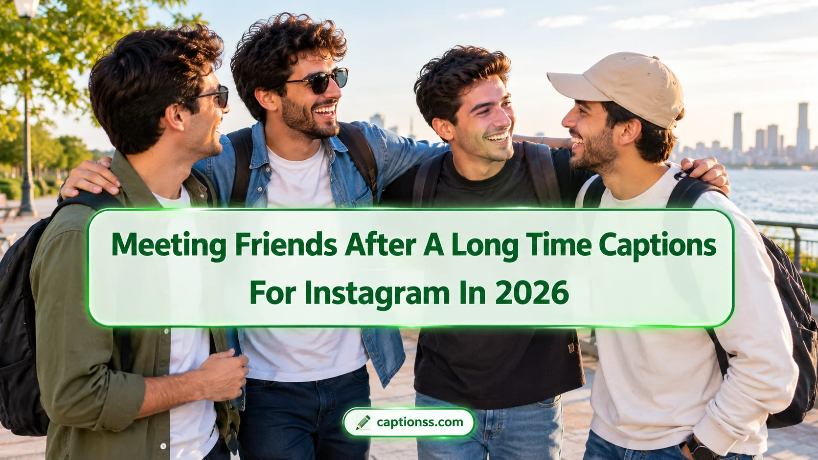 Meeting Friends After A Long Time Captions For Instagram