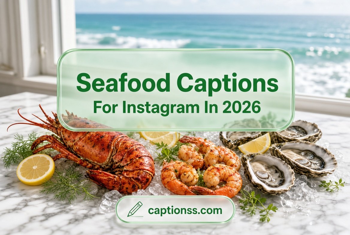 Seafood Captions For Instagram