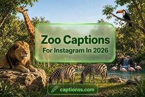 Zoo Captions For Instagram